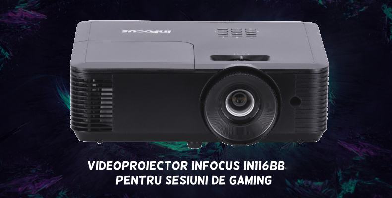 Videoproiector Infocus  IN116BB gaming