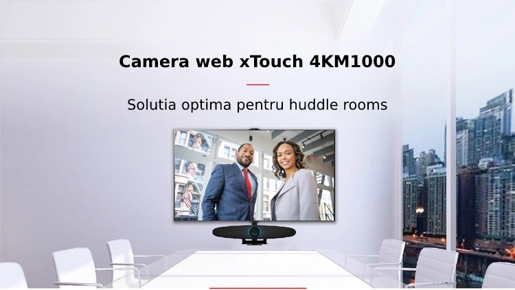 Camera videoconferinta xTouch 4KM1000 huddle rooms