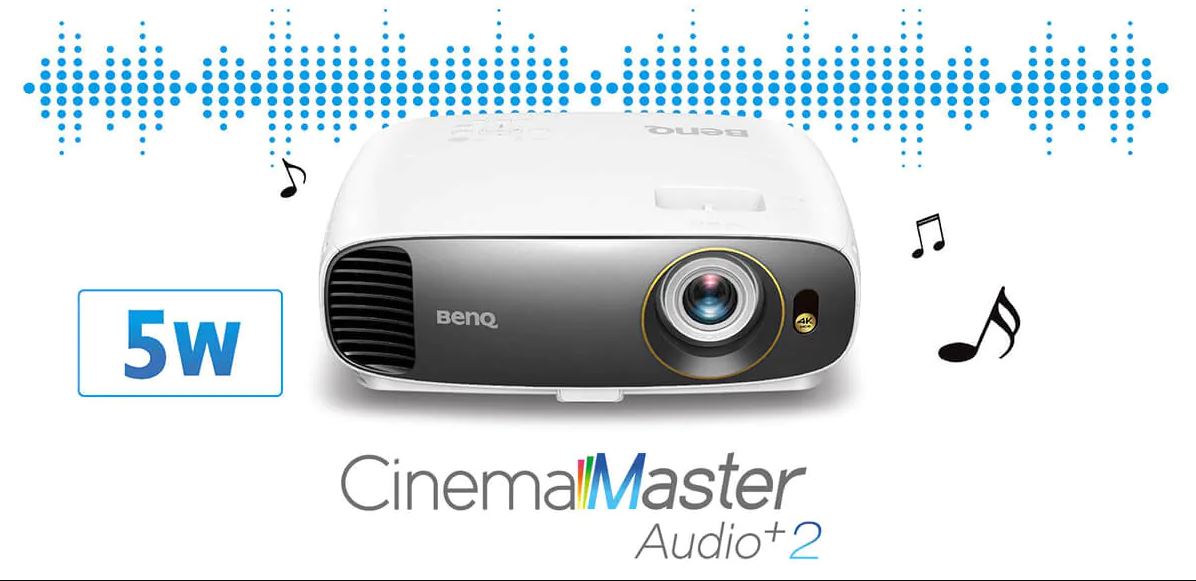 Videoproiector BenQ W1700, cinema master Audio+2