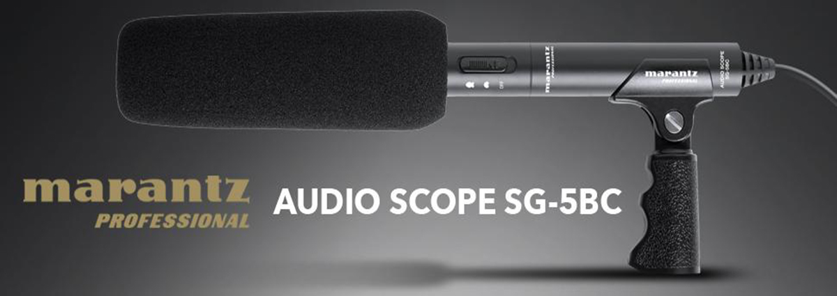 Microfon short shotgun Audio Scope SG-5BC Marantz