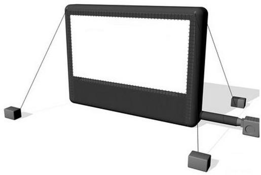 Ecran proiectie gonflabil videoproiector Airscreen Classic 9.1 x 5.1 m
