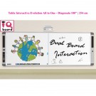 Tabla Interactiva IQboard Evolution All in One - Diagonala 100" | 254 cm - Principala