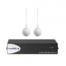 Interfata audio Vaddio EasyUSB MicPOD I/O cu doua microfoane CeilingMICs (albe) 1