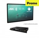Pachet promo Super Sale Display interactiv Genius xTouch Capacitiv, 75 inch 