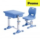 Set birou si scaun copii SingBee Student Desk ST-A-BL albastru