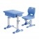 Set birou si scaun copii SingBee Student Desk ST-A-BL albastru