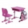 Set birou si scaun copii SingBee Student Desk ghiozdan  ST-A-PK roz